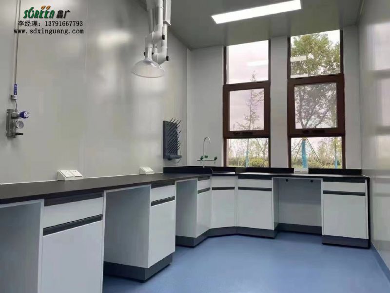 南京宜明細胞生物科技有限公司新全鋼實驗臺配色安裝效果