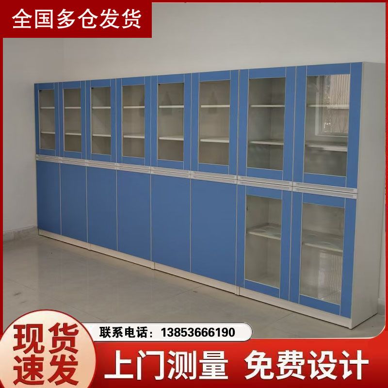 濰坊實驗臺廠家全鋼試劑柜器皿柜實驗室樣本柜