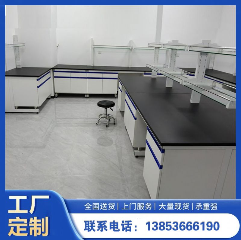 日照鋼木實驗臺化驗室耐酸堿實驗室家具定制