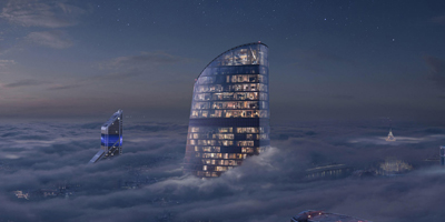 歐洲第一高樓 莫斯科聯(lián)邦大廈 更換全新LOGO設(shè)計(jì)了！