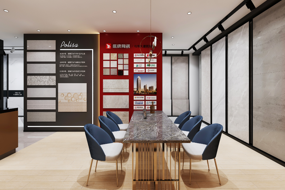 鷹牌陶瓷全新品牌店面形象設(shè)計(jì)_高瑞品牌